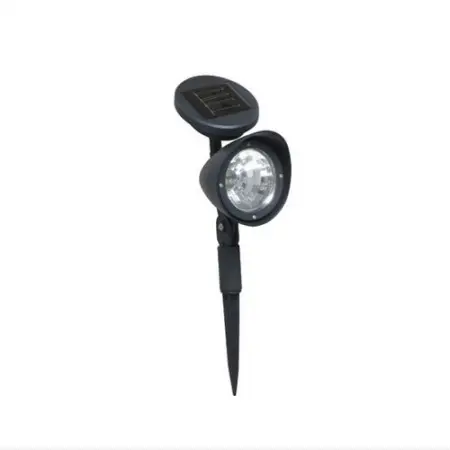 1 Paar Leds 3 Outdoor Solar Landscape Spot Light Lampe Rasen Garten lampe