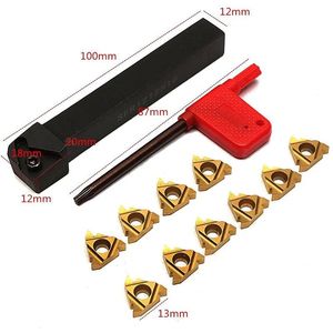 <strong>Lathe</strong> Machine High Quality CNC Tungsten Carbide <strong>Threading</strong> <strong>Tool</strong> Inserts 16irag55 Thread Inserts for Aluminium - Product Image 3