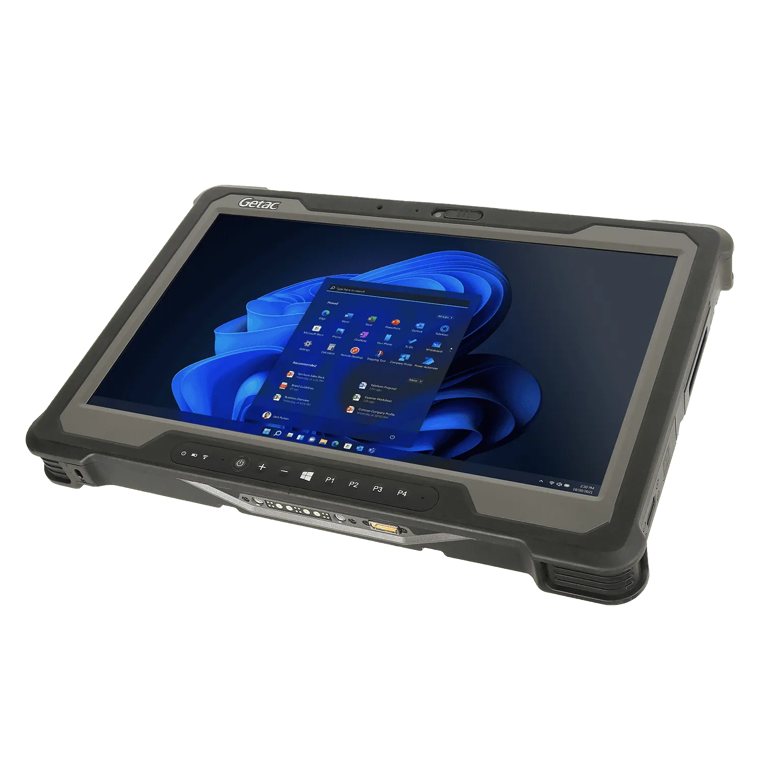 Getac A140 tablette Pc Ultra robuste avec un écran de 14 pouces et une Webcam Full Hd pour le personnel sur le terrain, l'industrie, la Production ou la logistique