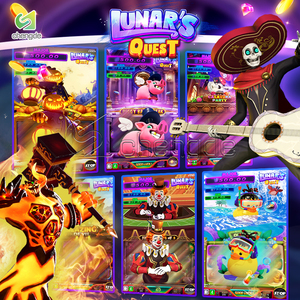 Vertikale Vorschaufunktion Maschinenunterstützende Software Münzbetrieben 6 Titel Master Panda Lunar's Quest - Product Image 2