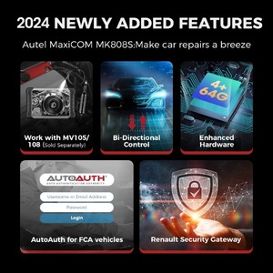2025 Autel MaxiCOM MK808S OBD2 escáner Automotivo herramienta de diagnóstico de coche OBD 2 escáner lector de código de prueba activo herramienta de codificación de llaves - Product Image 5
