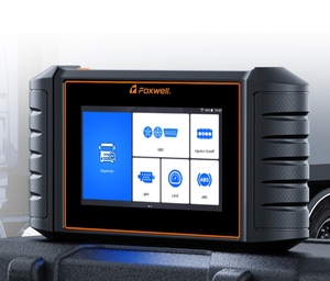 FOXWELL Heavy Duty Truck Bus OBD2 <span class=keywords><strong>Scanner</strong></span> i50HD ferramenta de diagnóstico ABS, EPB, Airbag Diagnostics & Diesel <span class=keywords><strong>Engine</strong></span> Saúde Verifique a máquina