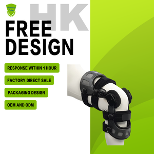 Aanpasbare Verstelbare Scharnierende Kniesteun Oa Brace Optimaal Kniecomfort En Pijnstilling Elastische Kniebeschermers - Product Image 1