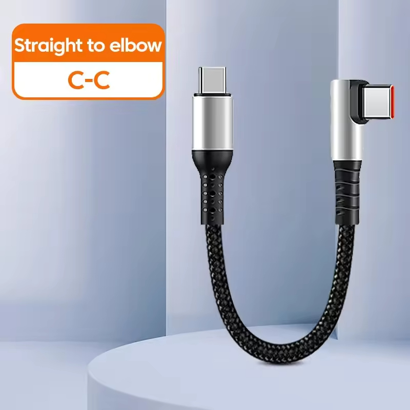 ข้อศอก USB C ถึง USB C แบบตรง