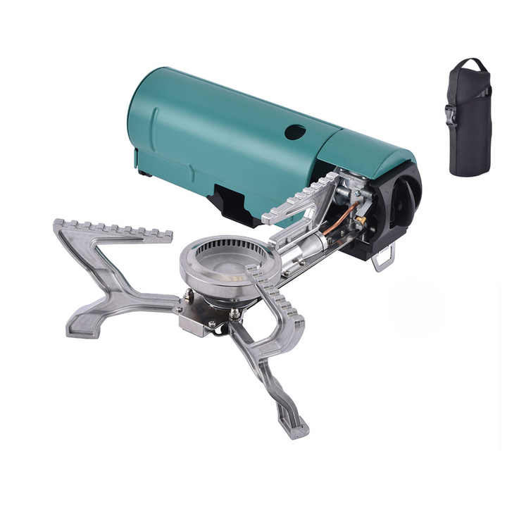 Brs-99 Outdoor Folding Portable Camping Gas Stove Survival Tourist Dishes Camping Equipment Camp Cooking Supplies