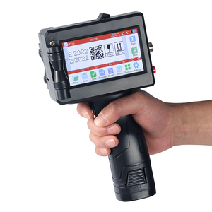Testo/numero di Serie Data di marcatura del codice di Codici A Barre QR palmare data di codifica macchina da stampa di plastica