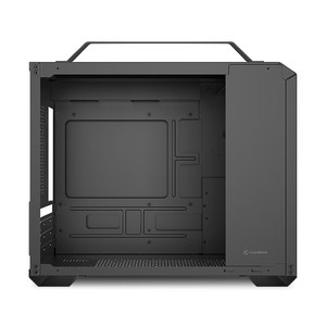X200ガラスサイドパネルMATXITXゲーミングコンピュータケースPCスタイリッシュでType-cコンパクトなポータブルハンドヘルドミニポータブルホストケース - Product Image 3