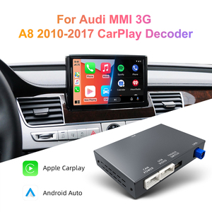 Décodeur CarPlay Rhythm pour Audi A8 MMI 3G 2012 2015, <span class=keywords><strong>Android</strong></span> Auto sans fil et filaire, commande vocale intelligente, divertissement en ligne - Product Image 2