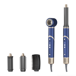 6-trong-1 ION đa Styler luồng không khí tóc Styler với bàn chải nóng thẳng & Xoăn không khí gói uốn Cây Đũa phép công cụ - Product Image 3