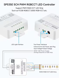 Светодиодный контроллер PWM SP530E SP531E SP532E SP533E SP534E SP535E работает с Wi-Fi BT WS2811 RGB RGBW RGBCCT светодиодный контроллер - Product Image 3