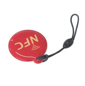 NFCアンチメタルオフセット印刷ISO 14443A RFID HF 13.56mhz CMYKスマート近接エポキシカードキーRFIDエポキシタグ