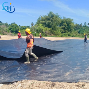 防水隔離層用0.5-2mm PVC EPDM LLDPEHDPEシート地下舗装不浸透性ジオメンブレン滑らか/テクスチャ - Product Image 1