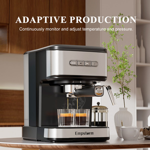 3 в 1 полуавтоматическая кофемашина для приготовления эспрессо, 20 бар - Product Image 2