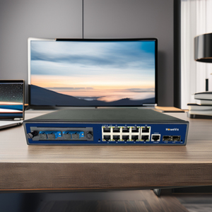 8 2 2,5G SFP Gigabit Managed PoE 10 xRJ45 Desktop-Netzwerk-Switch mit 8 PoE-Ports 2x2,5G SNMP QoS 150W Gesamt vitesse - Product Image 5