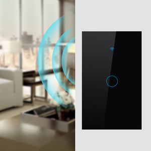 Wifiスマートタッチスイッチライトスイッチニュートラルワイヤー不要スマートホーム1/2/3ギャング音声制御AlexaTuyaアプリワイヤレスリモート - Product Image 3