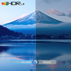 Işık Unicorn X9 Pro 10000 lümen Full Hd dijital akıllı Tv Wifi Android Pico taşınabilir Mini 4K Video Led projektör - Product Image 3