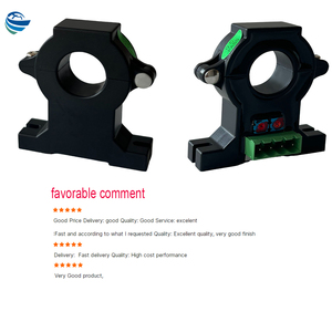Sensore di corrente a effetto Hall personalizzato 0-200A trasmettitore di corrente a corrente continua 4-20Ma 0-5V trasduttore 20Mm 40Mm - Product Image 4