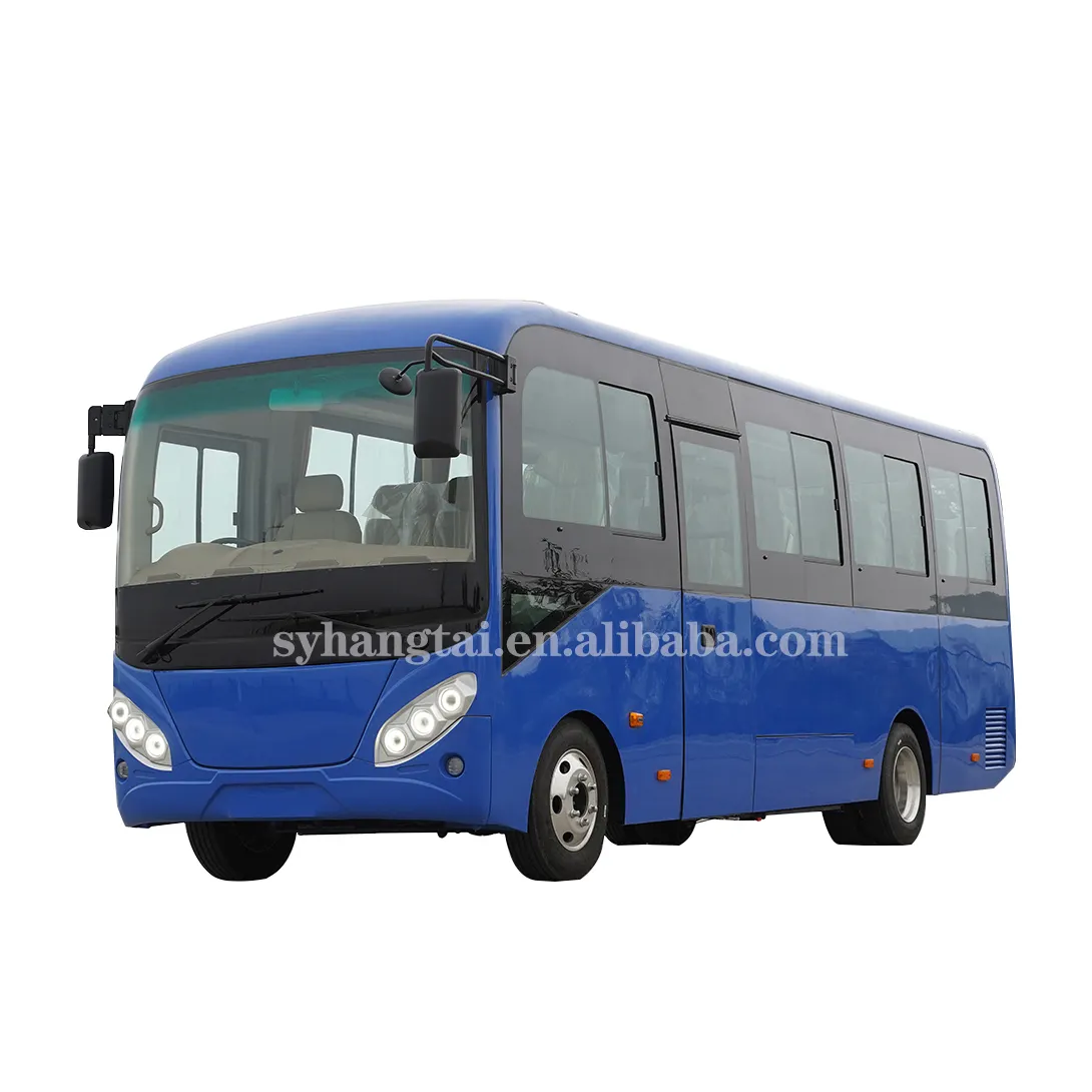 China Fabriek Op Maat Gemaakte Comfortabele Passagiershuttle Elektrische Bus Commercieel Reisvoertuig