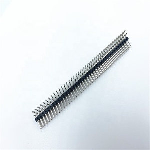 2.0mm 2*40P pin başlık tek sıra r/a altın kaplama konnektör aksesuarları profesyonel fabrika iletişim pirinç pim - Product Image 1