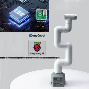 MyCobot 280 ahududu Pi 2023 - 6 DOF İşbirliği robotik kol (ahududu Pi versiyonu)
