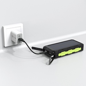Carica 4 dispositivi 5W Wireless a carica rapida Powerbank solare 30000Mah costruire In pannello solare banca di energia caricabatterie solare - Product Image 6