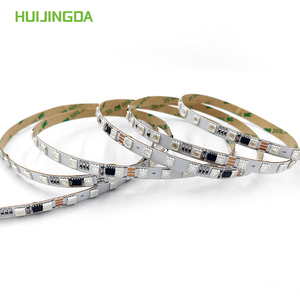 แถบไฟ LED ดิจิตอล DC24V 8มม. FPC SMD 5050 RGB 72LEDs/M IP20 IC ws2811 5M/ROLL Pixel ไฟ LED/Smart Strip LIGHT - Product Image 2