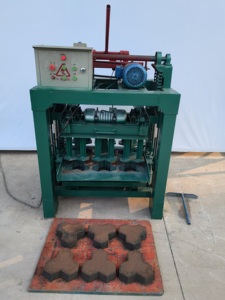 4-35B铺路砖制造机空心砌块机实心砖机制砖生产线 - Product Image 4