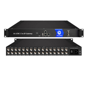 <strong>IPTV</strong> Streaming Service Headend Equipment Gateway CATV to <strong>IPTV</strong> Converter 16 <strong>DVB</strong>-C <strong>DVB</strong>-S2 ISDB-T to SPTS IP Gateway COL5816B - Product Image 2