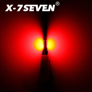 X-7SEVEN T10 LED ışık ampul 6500K beyaz kırmızı Car T10 hata ücretsiz araba Dome harita kapı nezaket plaka gövde ReadingLight - Product Image 6