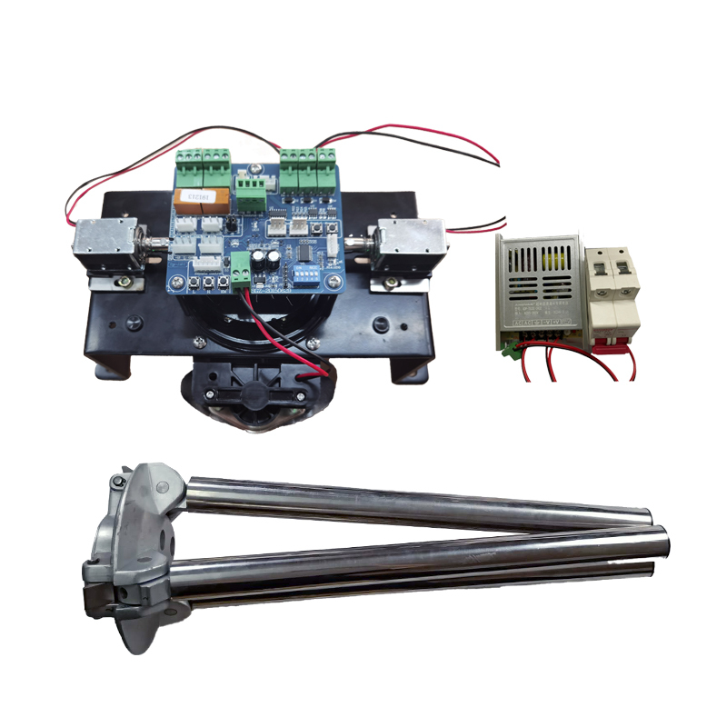 Heavy Duty Semi Automatic Solenoid Double Electromagnet Tripod Turnstile Mechanism
