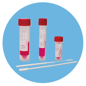 Burun veya boğaz çubukla 5/10/30 ml tıbbi Vtm Viral taşıma orta tüp tek kullanımlık virüs örnekleme tüpü - Product Image 3