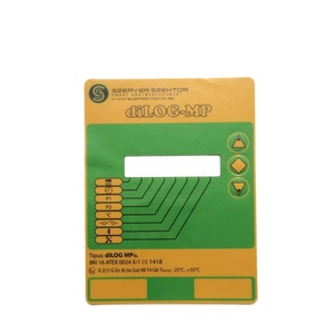 customized membrane <strong>switch</strong> <strong>embossed</strong> push button panel <strong>keyboard</strong> graphic overlay - Product Image 5