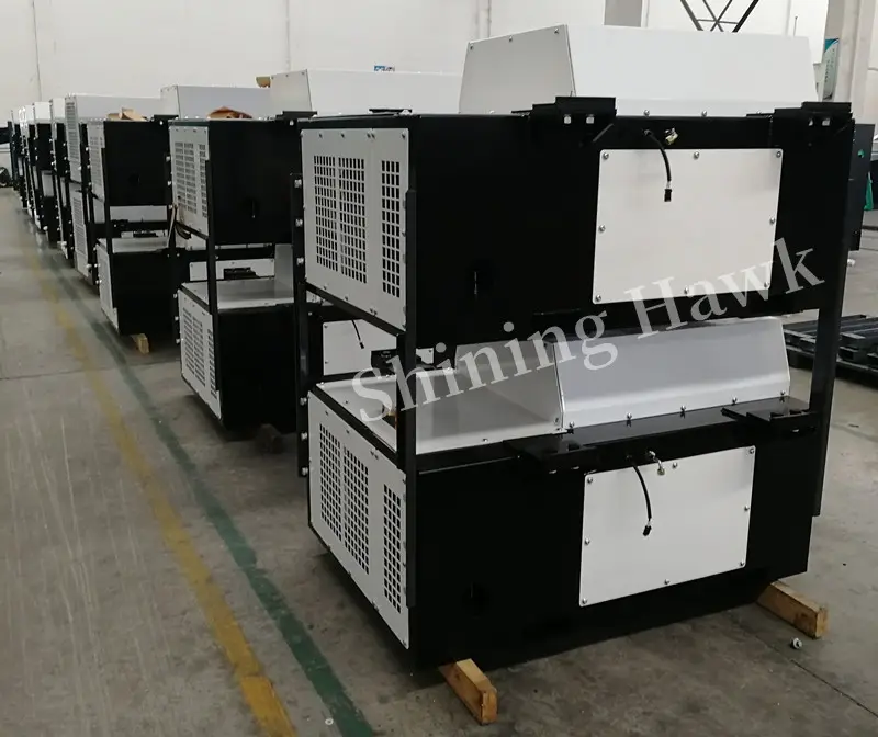 20 फीट 40 'रिफर कंटेनर अंडरस्लंग 15kw 18kva eeorefer