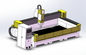 Прямо с фабрики продажа ATC CNC Каменный маршрутизатор 3 оси CNC машина с системой управления Syntec для гравировки мрамора гранита - Product Image 5