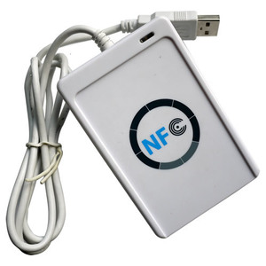 USB ACR122U считыватель смарт-карт 13,56 МГц RFID для безналичного контроля доступа оплата ABS Материал смарт-карты - Product Image 4