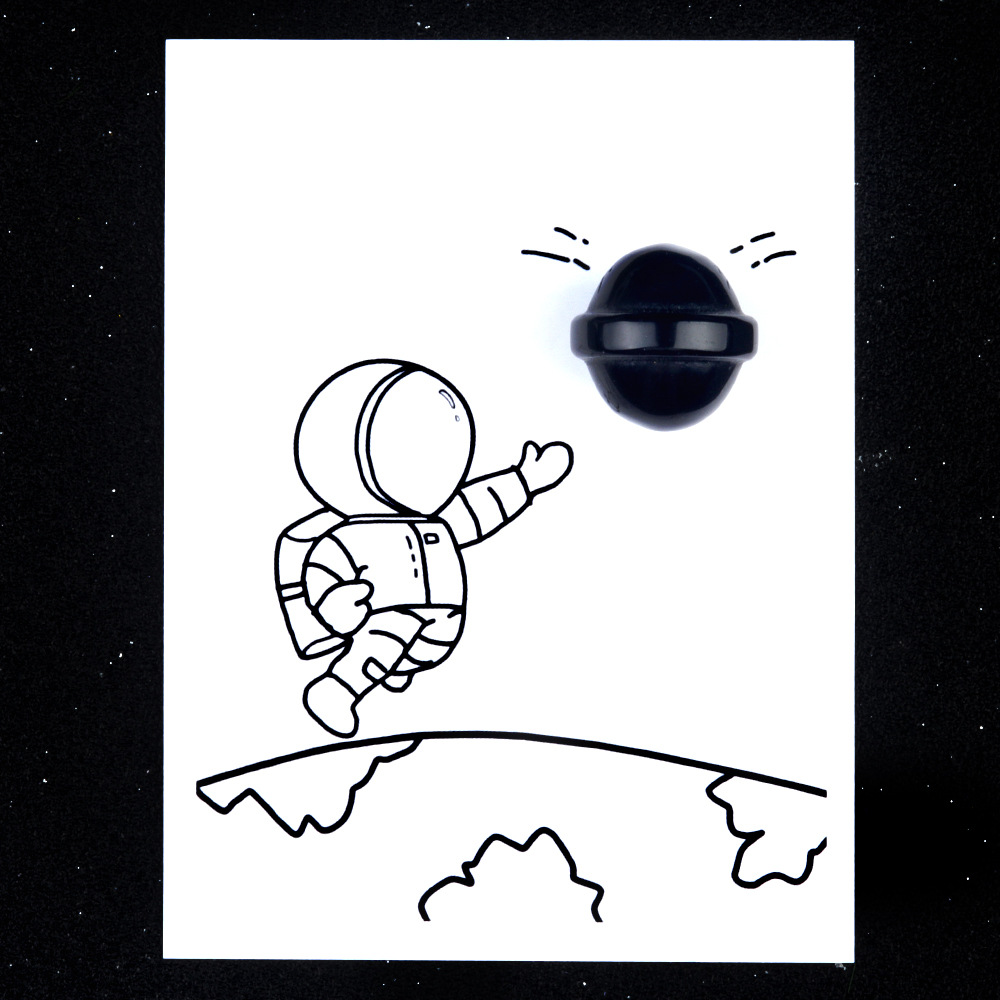 Obsidian - 20mm planet card