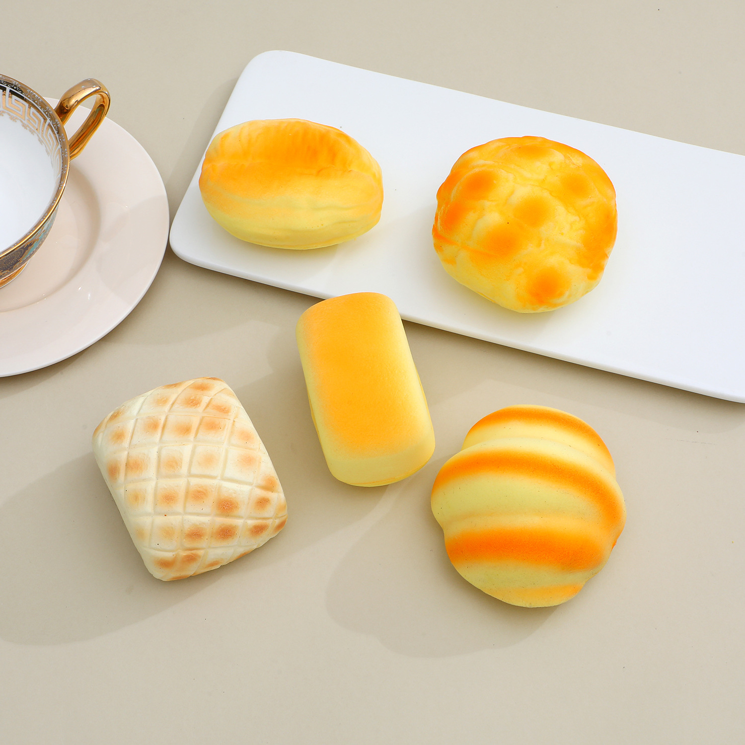 Pan de rollo de piña
