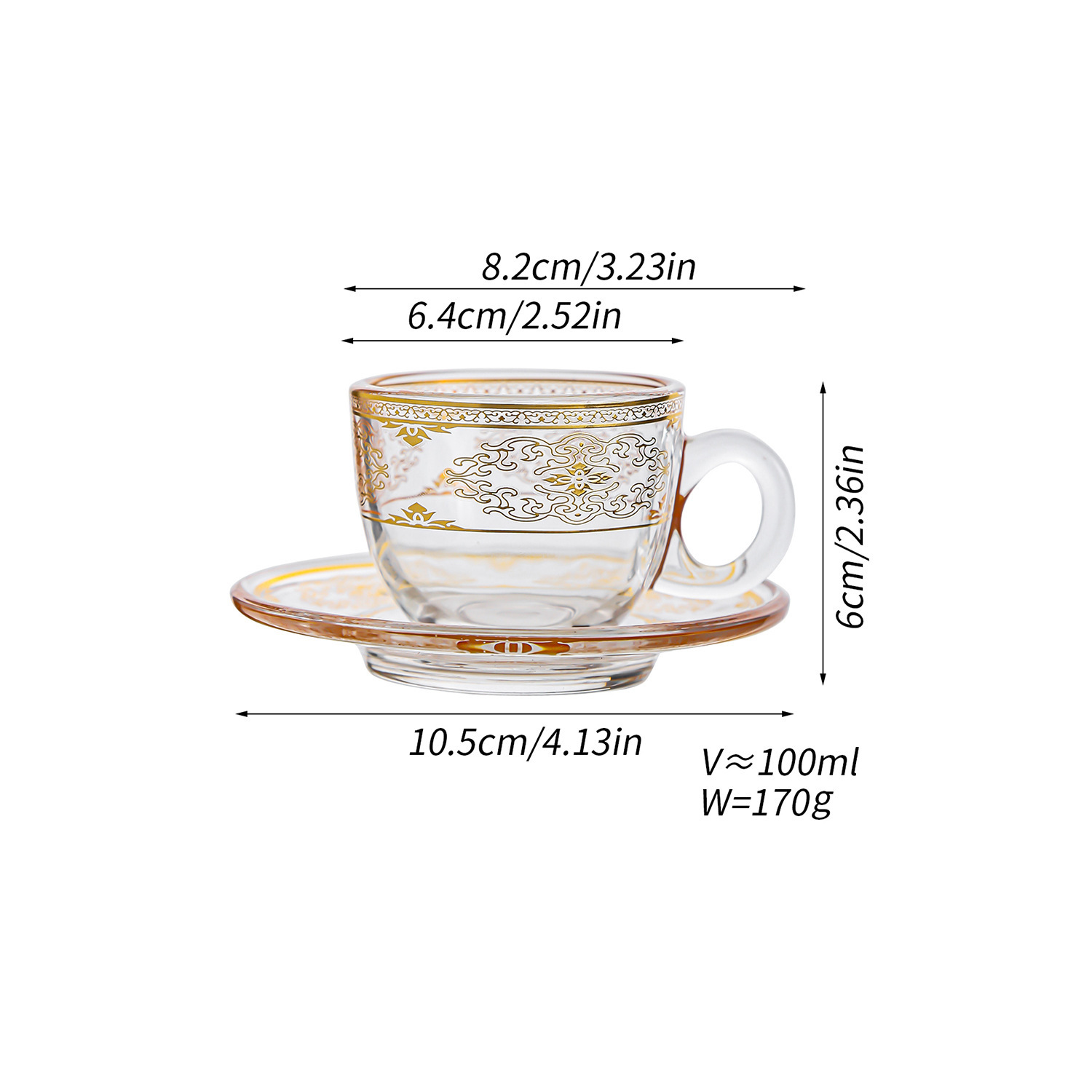 Clouds - 1 cup and 1 saucer