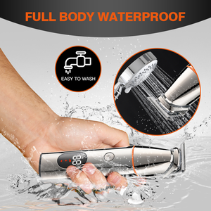 Pritech Baard Trimmer Voor Mannen Waterdichte Elektrische Neus Haar Trimmer All In One Lichaam Scheerapparaat <span class=keywords><strong>Kit</strong></span> Draadloze Tondeuse Voor Mannen - Product Image 3