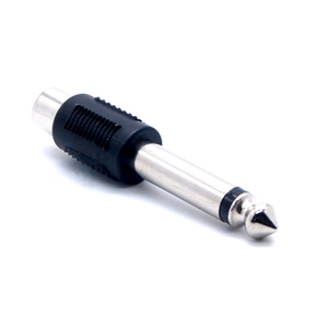 6.5mm 1/4&quot; Male Connector to RCA Female Audio Adapter Mono <strong>Jack</strong> Plug Plastic Plug Round Female Adapter Convertible Male Plug <strong>6.5</strong> - Product Image 3
