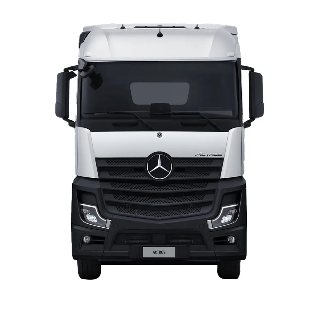 เบนซ์ Actros รถบรรทุกหนักมือสอง530HP 6*4 AMT เครื่องยนต์ใหม่