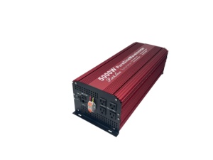 Fit4Less-inversor de onda sinusoidal pura de 5000W, entrada de CC 12V o 24V o 48V a salida de CA 110V, Ca V con USB y pantalla remota LCD - Product Image 3