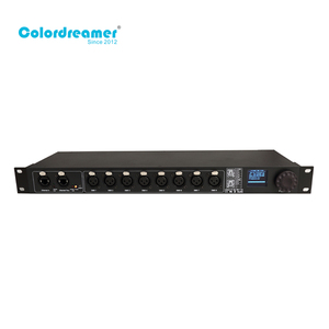 Dmx Signal Distributor Dc <strong>Decoder</strong> Splitter 8 Way <strong>Dmx512</strong> Signal Distributor for <strong>Led</strong> Lighting System - Product Image 3