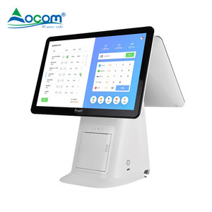 餐厅用热敏打印机POS-G15 Pos系统一体式触摸屏 - Product Image 1
