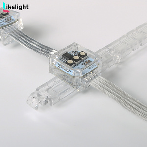 Esterno RGB LED Pixel tenda schermo P55 P100 a matrice di punti SMD3535 programmabile Display a griglia a LED - Product Image 5
