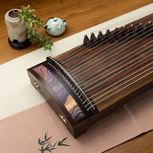 Yinyuan Nhà Máy Bán Buôn 1.25M Nhỏ <span class=keywords><strong>Guzheng</strong></span> Tinh Khiết Tung Gỗ Bảng Điều Chỉnh Đơn Giản Nhạc Cụ Đồng Bằng Thủ Công Trẻ Em Của Đàn Tranh Hộp - Product Image 2