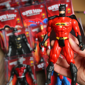 Spidermans Pvc Action Figure Spidermans Collectible Model <strong>Toy</strong> Spidermans Robot with Lights <strong>Joint</strong> Movable PVC <strong>Toy</strong> - Product Image 2