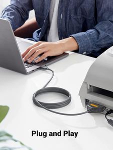 อะแดปเตอร์สายเคเบิลเครื่องพิมพ์จากส่วนกลางเข้ากับ USB เพื่อ IEEE1284 CN36 ugrean - Product Image 6