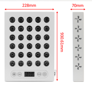 เครื่อง PDT Led แบบพกพาใช้ในบ้าน,เครื่องบรรเทาอาการปวดอินฟาเรดใกล้แสงสีแดงอินฟราเรดบำบัดสำหรับผิวใหม่ล่าสุด