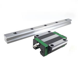 Pieza de máquina de enrutador CNC de fábrica profesional HGH Hgw Lm Rail Guía lineal (HGR15 HGR20 HGR25) con ensamblaje de rodamiento de bloque - Product Image 1